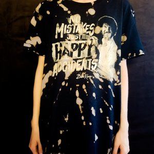 Bob Ross Large Bleach Wash T-Shirt